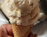 A picture of step 5 of No Churn Cinnamon Roll Ice Cream.