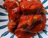 Gambar langkah 4 resipi Ikan Tongkol Masak Sambal.
