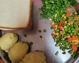 A picture of step 1 of Potato bread cutlet.