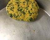 A picture of step 2 of Methi thepla.