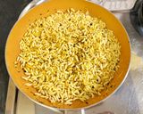 A picture of step 2 of Spicy Murmura Chaat.