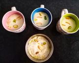 A picture of step 4 of Bhapa Doi Steamed yoghurt pudding.