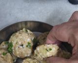 A picture of step 6 of Sabudana Vada.