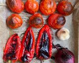 Sült paprika és paradicsom krémleves recept fázis 1 fotója