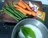 Foto langkah ke 2 dari resep Lontong isi.