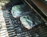 Foto del paso 8 de la receta: Asado a la parrilla de pollo deshuesado relleno sin TAC al plomo