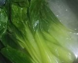 Foto langkah ke 2 dari resep 405. Pakcoy Siram Ayam Saus Tiram.
