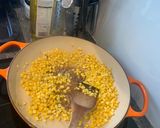 A picture of step 2 of Mushroom, sweetcorn and blackbean salad.
