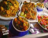 صورة لخطوة 1 من وصفة رز بالجمبري وسمك فيليه وشوربة خضار بالجمبري