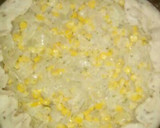 Foto del paso 5 de la receta: Tarta de cebolla y choclo con masa de semillas en sartén!!!