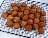 Foto langkah ke 5 dari resep Triple Chocolate Cookies Gluten Free.