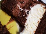 Tort cu ganache de ciocolată și crema de mascarpone cu ciocolată