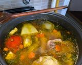 Húsleves recept fázis 3 fotója