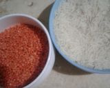 صورة لخطوة 1 من وصفة رز🍚 بالعدس.🍛