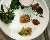 A picture of step 2 of Khatti meethi Gujrati kadi.