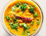 A picture of step 6 of Jeera rice and dal tadka.