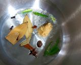 A picture of step 2 of Chole bhature.