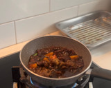 Foto langkah ke 3 dari resep Oseng Daging Sapi (daging sapi resep dari soto betawi).