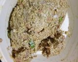 A picture of step 3 of Broken wheat & oats spinach croquettes.