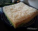 Foto langkah ke 15 dari resep Bolu Lapis Pandan Keju Kukus (double cheese).