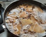 A picture of step 2 of Crispy Yam fritters suranche chaap veg crispy Yam fish fry.