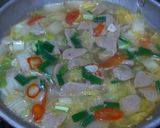 Foto langkah ke 4 dari resep Cah Sawi Putih Bakso.