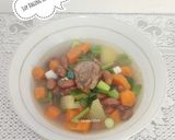Foto langkah ke 3 dari resep Sup Daging Kacang Merah.