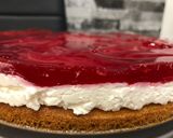 Málna zselés túrós mascarpone torta recept fázis 4 fotója