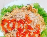 Hình bước làm 2 của món Pizza sinh viên