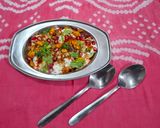 A picture of step 4 of Dahi vada.