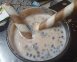 चीकू शेक विद चीया सीड्स (Chiku shake with chia seeds recipe in Hindi)                रेसिपी चरण 4 फोटो