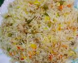 A picture of step 10 of Chinese rice.