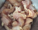 A picture of step 2 of Budget-Friendly and Delicious Chicken Stick Gyoza (with One Chicken Breast).