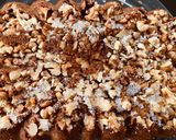 A picture of step 6 of Dates and walnuts cake -vegan.