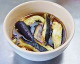 A picture of step 5 of Chilled Udon with Eggplant and Tuna (using Frozen Udon & Microwave).