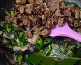 Foto langkah ke 4 dari resep Ampela Ati Cabe Ijo.