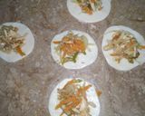 A picture of step 2 of Potle Samose.