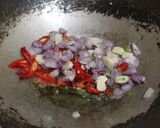 Foto langkah ke 2 dari resep Tumis kacang panjang tempe tahu pedas manis.