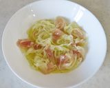 A picture of step 2 of Pumpkin Sauté with Prosciutto Marinade Sauce.