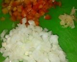 Foto del paso 2 de la receta: Papas al horno con chorizo y champiñones 😍
