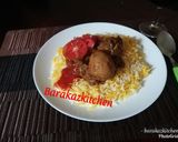 A picture of step 14 of Beef Biryani.