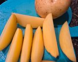 Foto langkah ke 1 dari resep Potato Wedges.