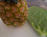 Foto del paso 1 de la receta: Agua fresca de piña con nopal