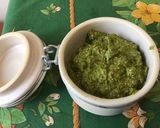 Une image de l'étape 10 de Pesto de fanes de radis à l'ail, tomates séchées, citron confit et parmesan.
