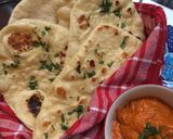 Foto langkah ke 8 dari resep Naan ft Garlic Butter.