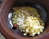 A picture of step 3 of Masala Khichdi.