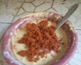 A picture of step 2 of Filierted yam.