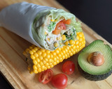 Foto del paso 5 de la receta: Wrap saludable 🥦🥕🥑