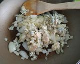 Foto del paso 4 de la receta: Tallarines con salsa de Cabrales
