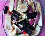 Foto del paso 6 de la receta: Ensalada de chiles asados con vegetales orgánicos y especias